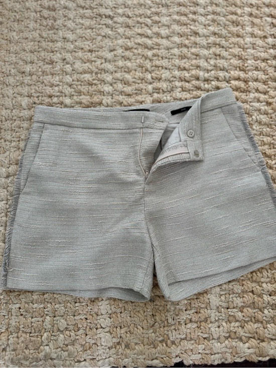 Banana Republic Pants - Banana Republic Light Grey/Beige Tailored Bermuda Shorts